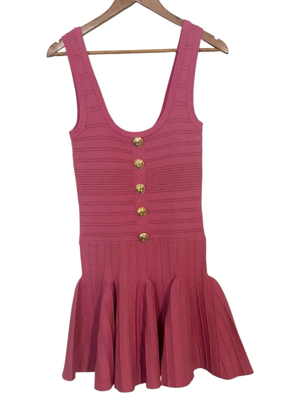 Retrofête Brooke Metallic Bandage Knit Dress - Picture 2 of 5